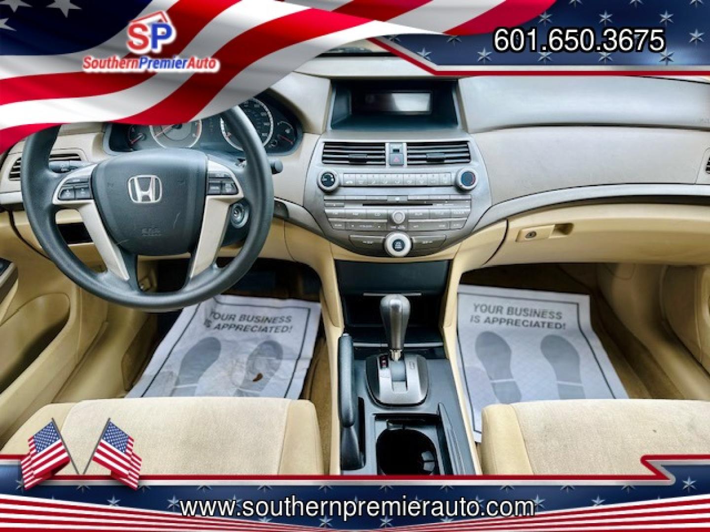 2008 TAN HONDA ACCORD LX-P (JHMCP26448C) , located at 922 W. Beacon St., Philadelphia, MS, 39350, (601) 650-3675, 32.770447, -89.127151 - Photo#16